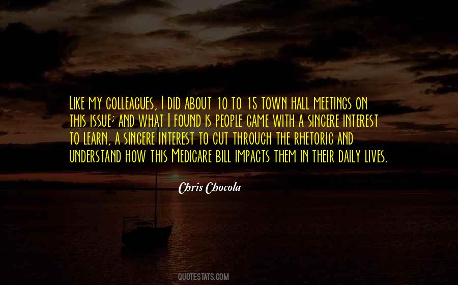 Quotes On Town Hall #1380143 Quotes On Town Hall #1380143