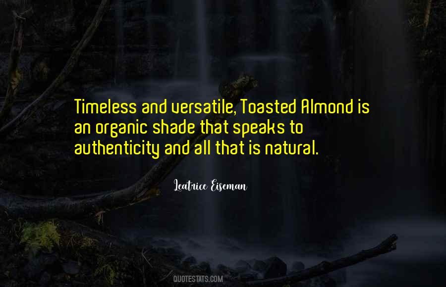 Toasted Almond Quotes #270422