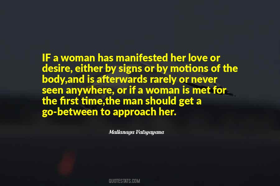 The Love Of A Woman Quotes #167675