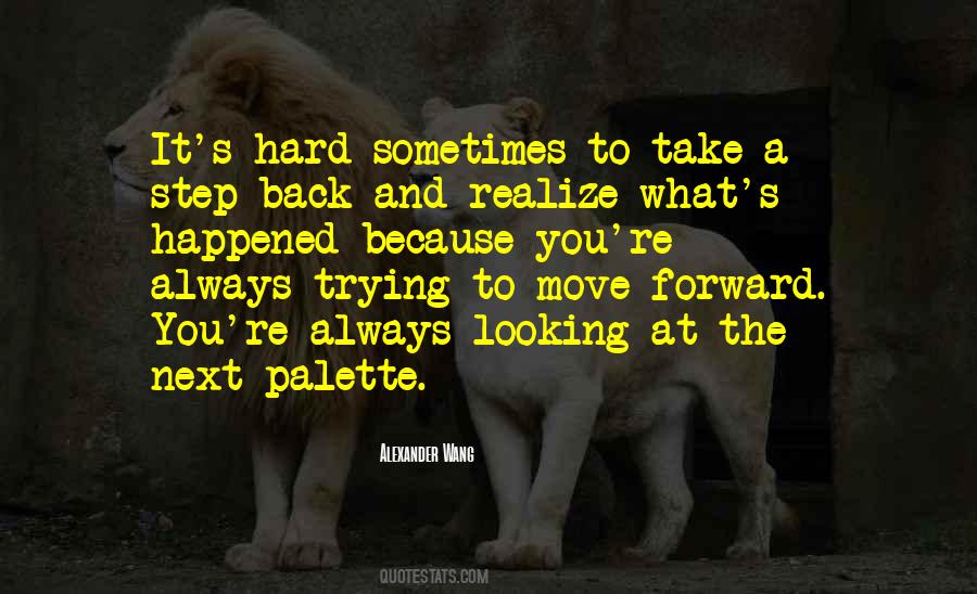 Quotes On Trying To Move Forward #819758