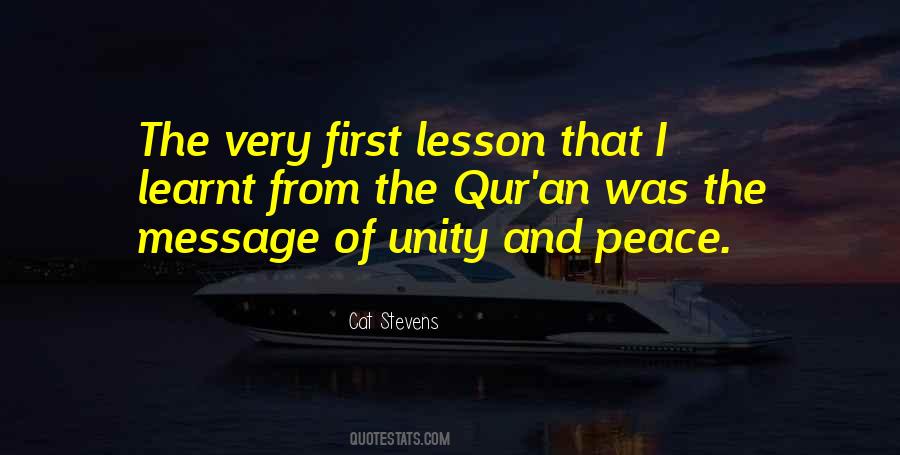 Quotes On Unity And Peace #1007835