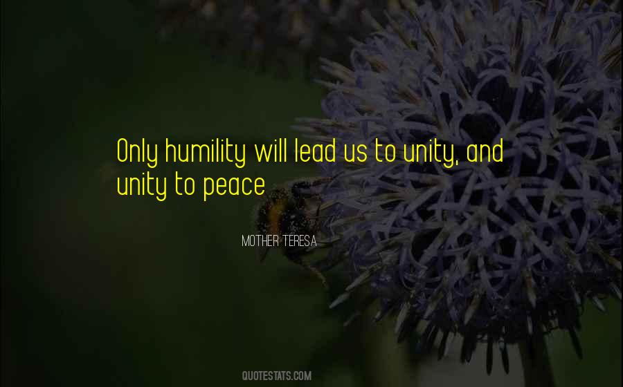 Quotes On Unity And Peace #1500451