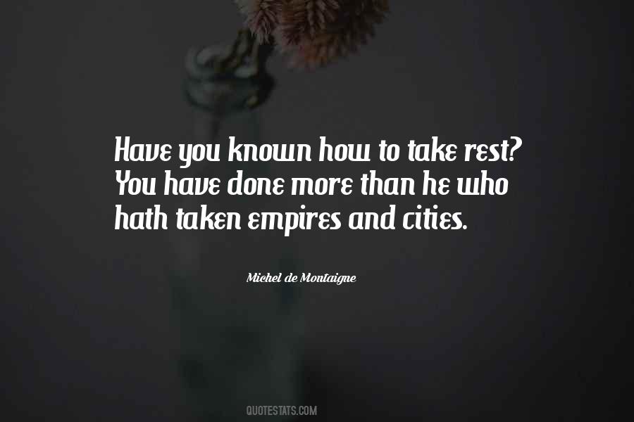 Take Rest Quotes #134022