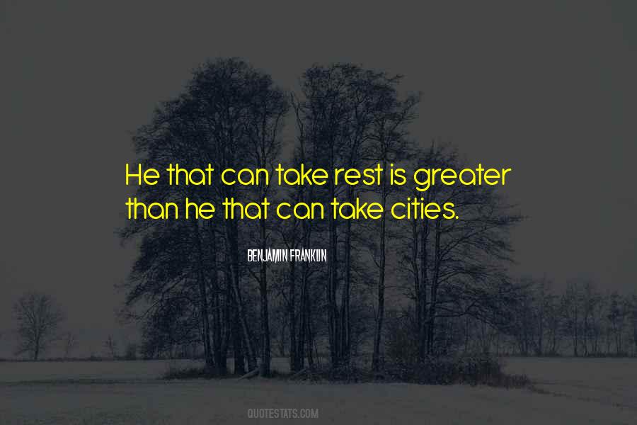 Take Rest Quotes #1416945