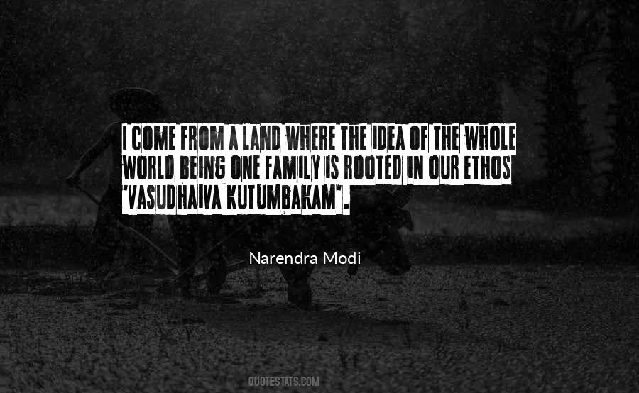 Quotes On Vasudhaiva Kutumbakam #1640438