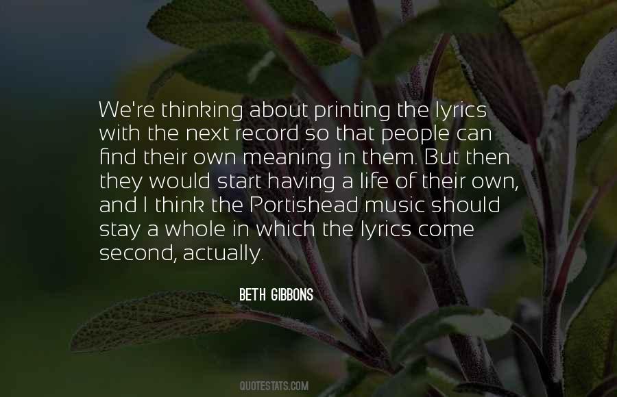 Record Of Life Quotes #435961