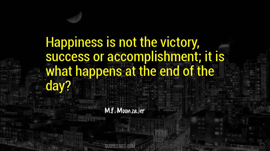 Quotes On Victory And Happiness #92274