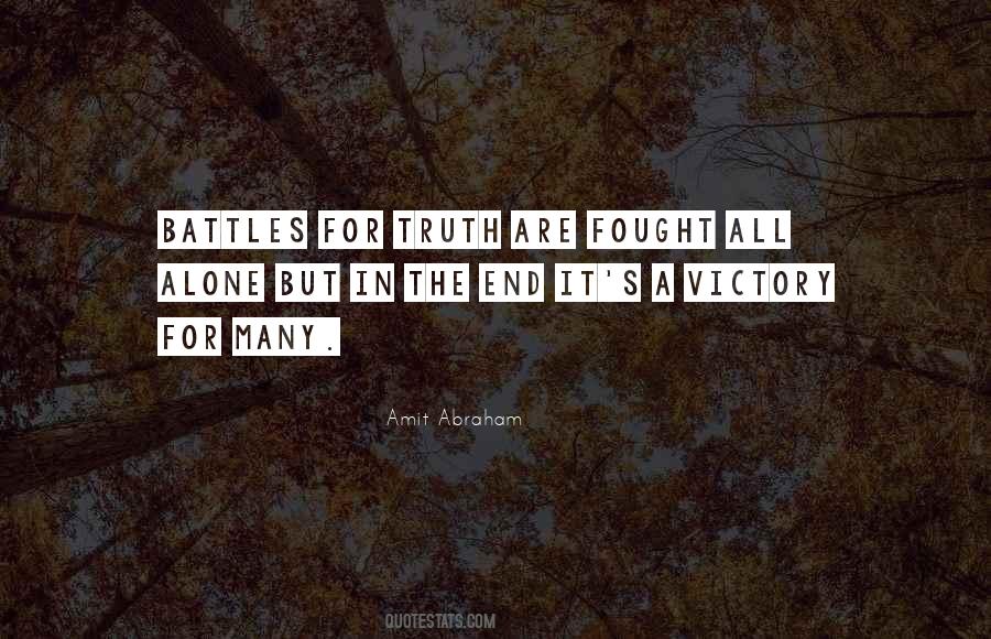 Quotes On Victory Of Truth #1633320