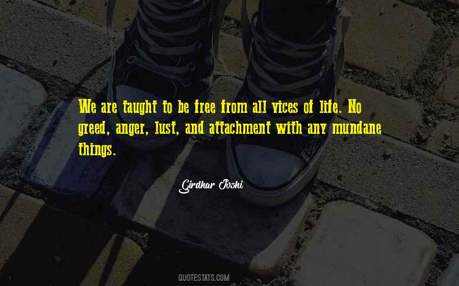 Free From Attachment Quotes #1737996