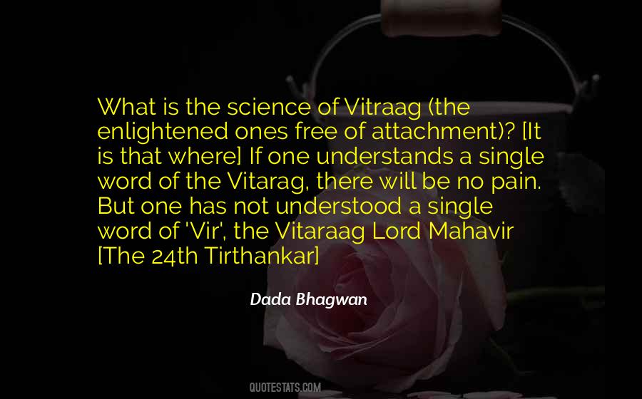 Free From Attachment Quotes #28052