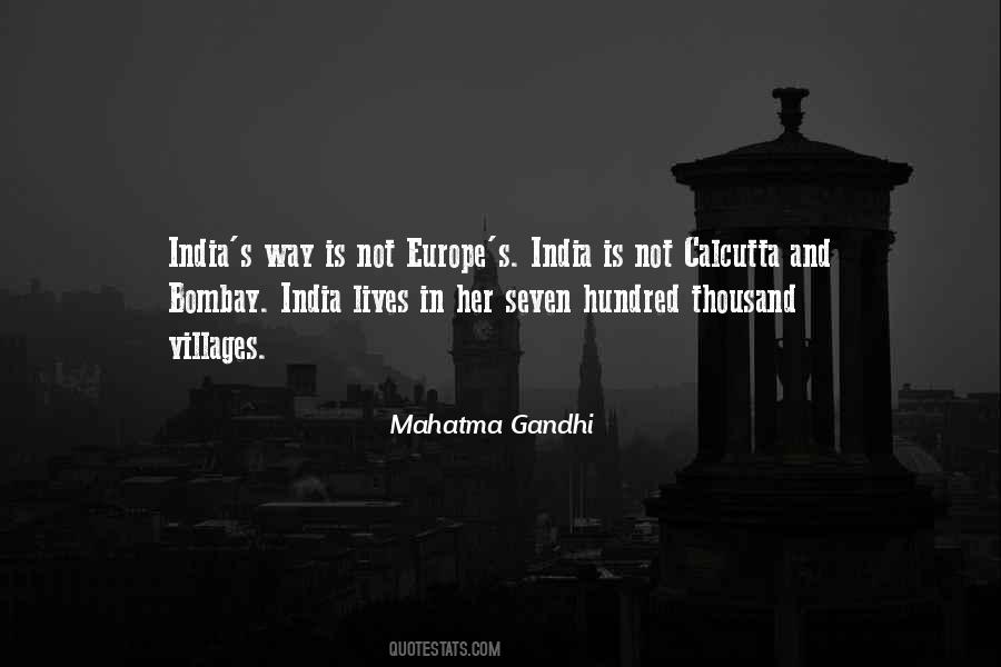 Quotes On Villages Of India #893685