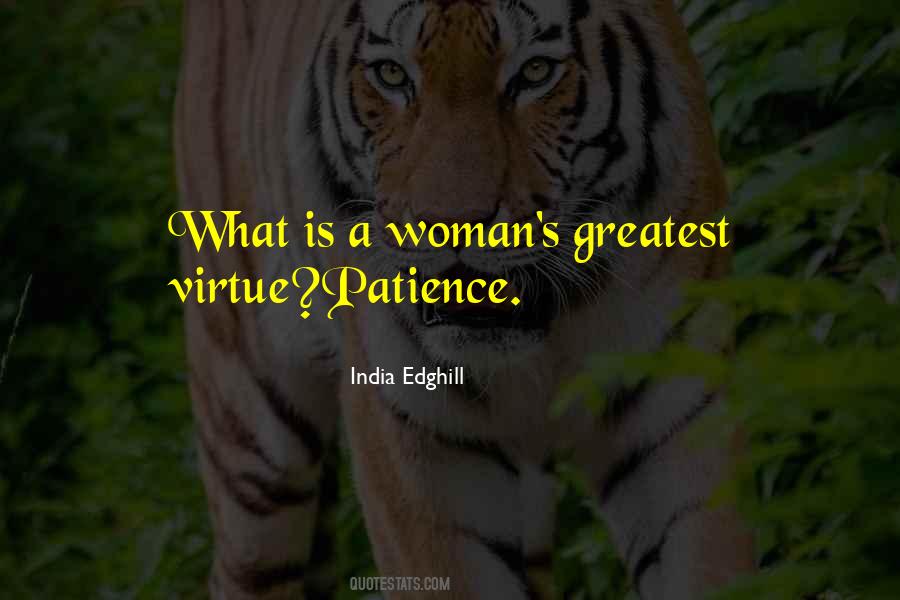 Quotes On Virtue Of A Woman #94152
