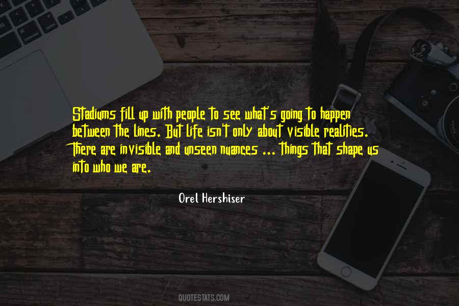 Quotes On Visible And Invisible #1129100