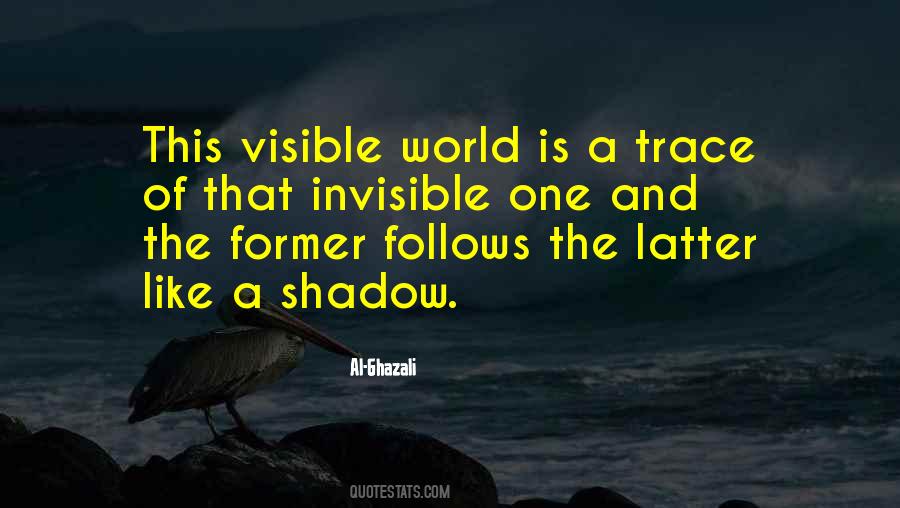 Quotes On Visible And Invisible #1753814