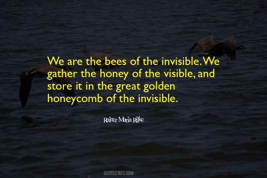 Quotes On Visible And Invisible #224512