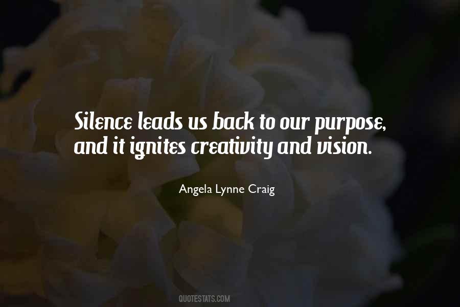 Quotes On Vision And Purpose #1252125