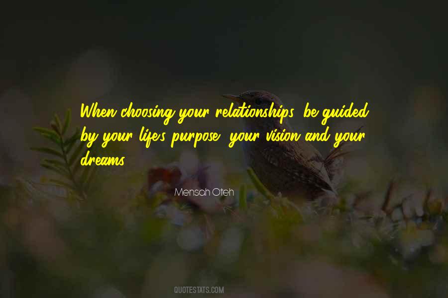 Quotes On Vision And Purpose #649038