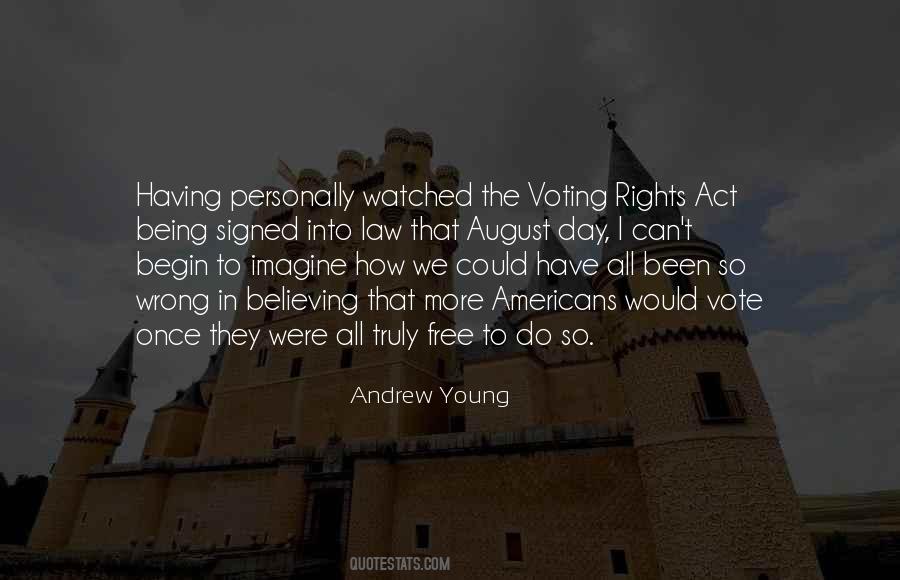 Quotes On Voting Rights #309904