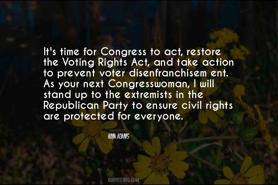 Quotes On Voting Rights #472824