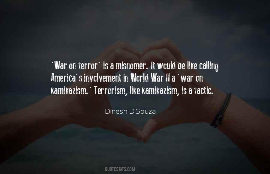 Quotes On War On Terror #1095319