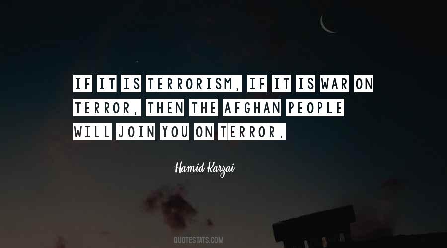 Quotes On War On Terror #147107