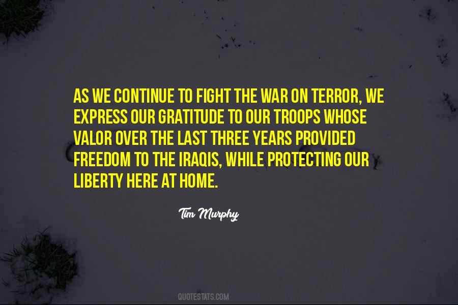 Quotes On War On Terror #597992