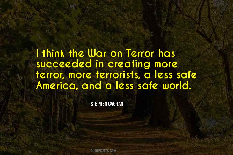Quotes On War On Terror #948192