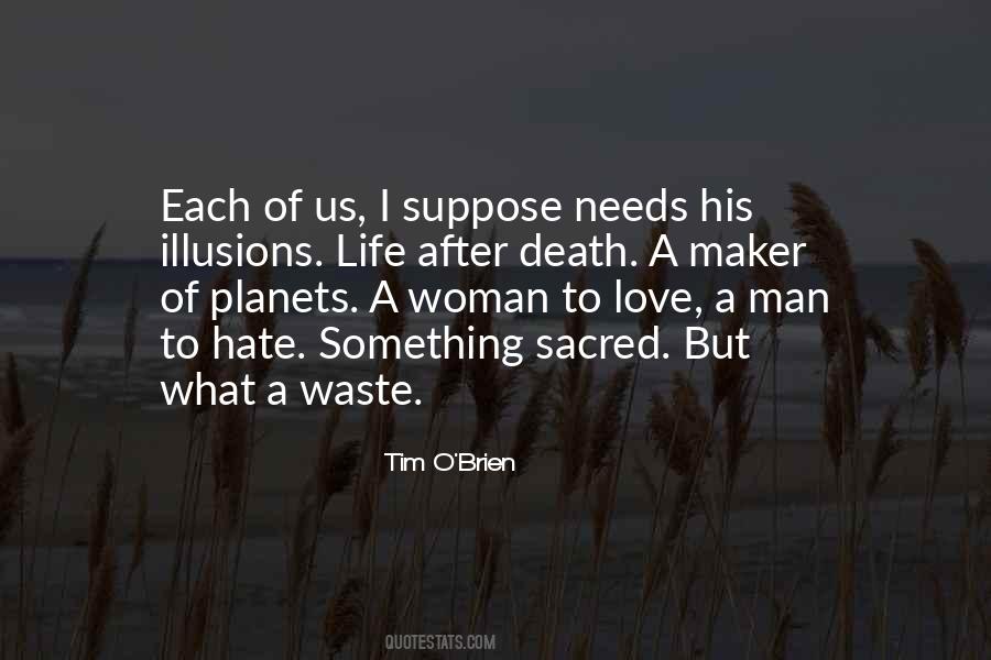 Quotes On Waste Love #363108