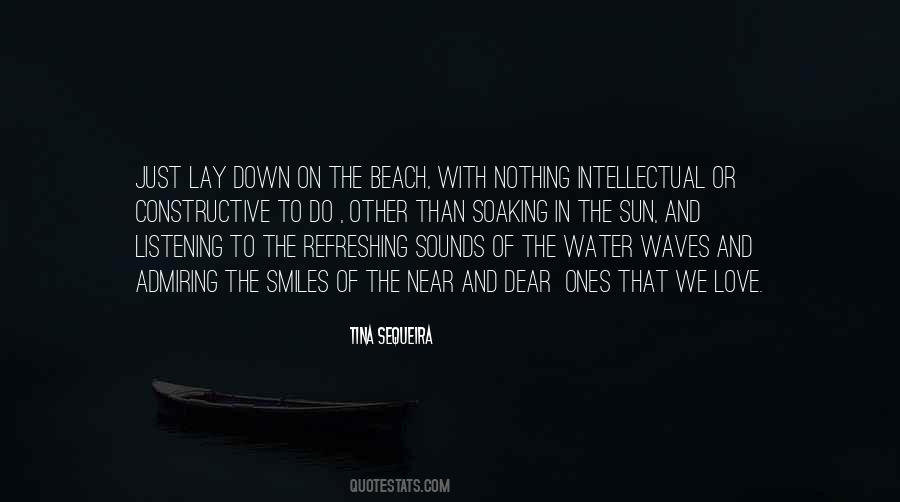 Quotes On Water Waves #1743804