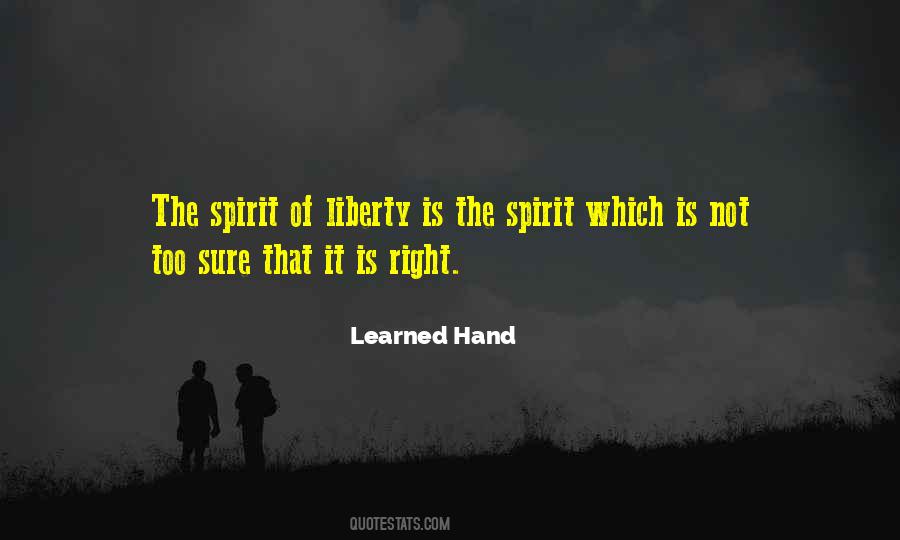 Right Spirit Quotes #322431