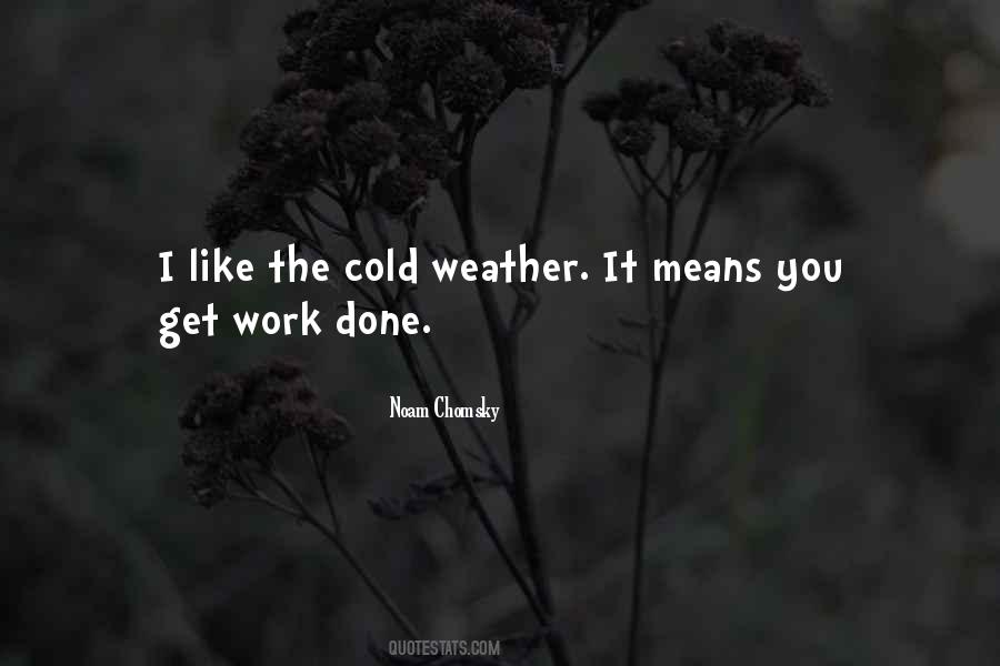 Quotes On Weather Cold #523214