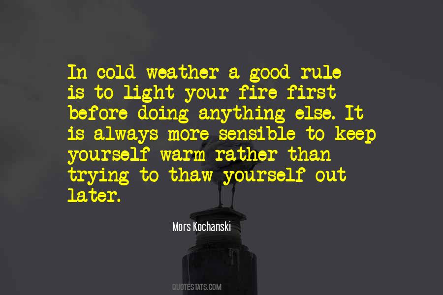 Quotes On Weather Cold #524659