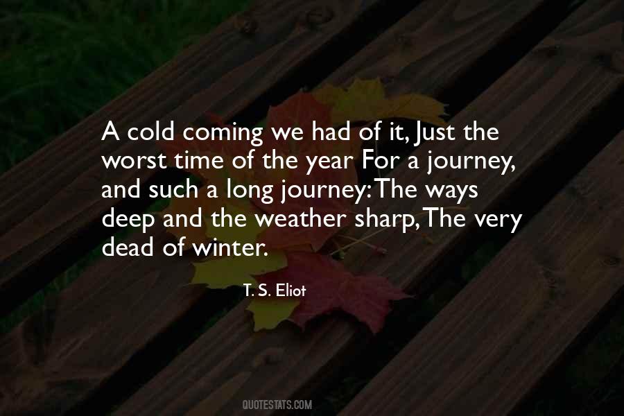 Quotes On Weather Cold #537624