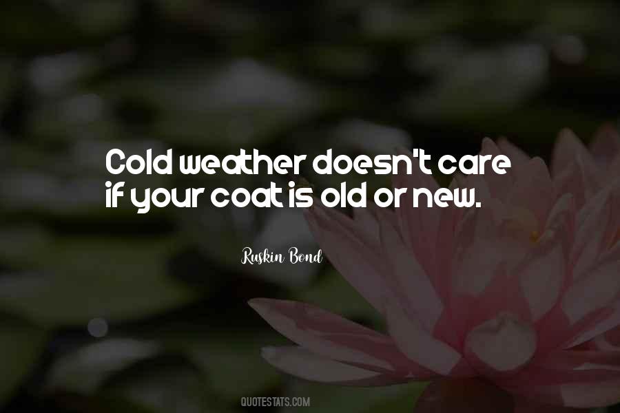 Quotes On Weather Cold #662454