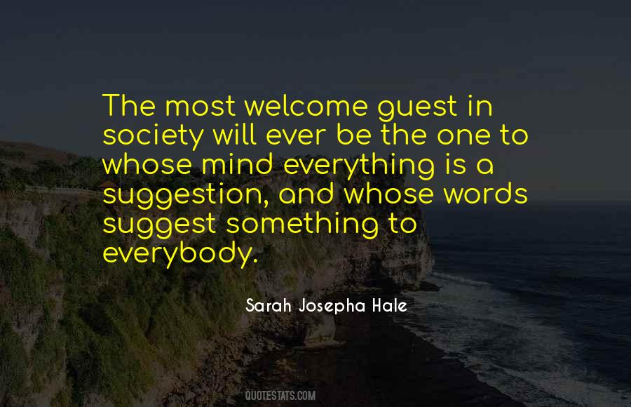 Quotes On Welcome To Guests #892772