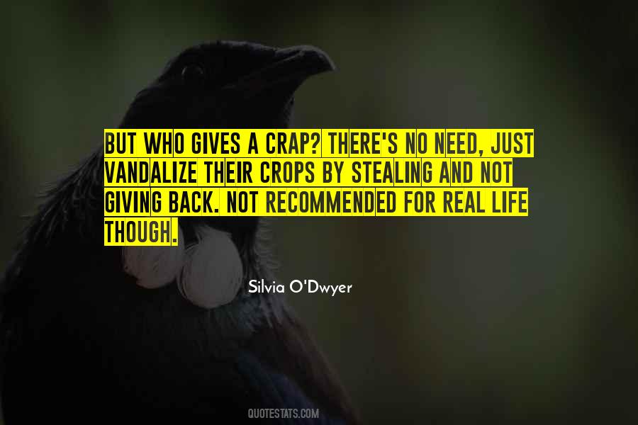 Quotes On Who Gives A Crap #1072256