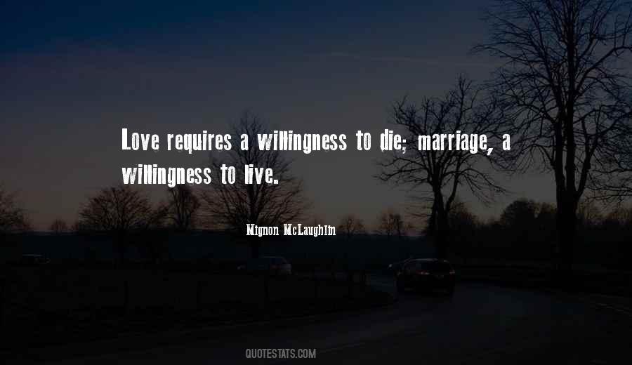 Quotes On Willingness To Die #299403