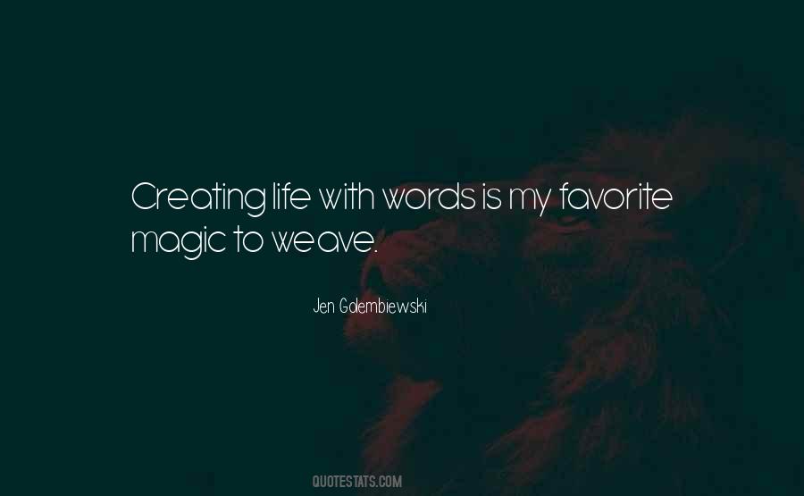Creating Magic Quotes #1828178