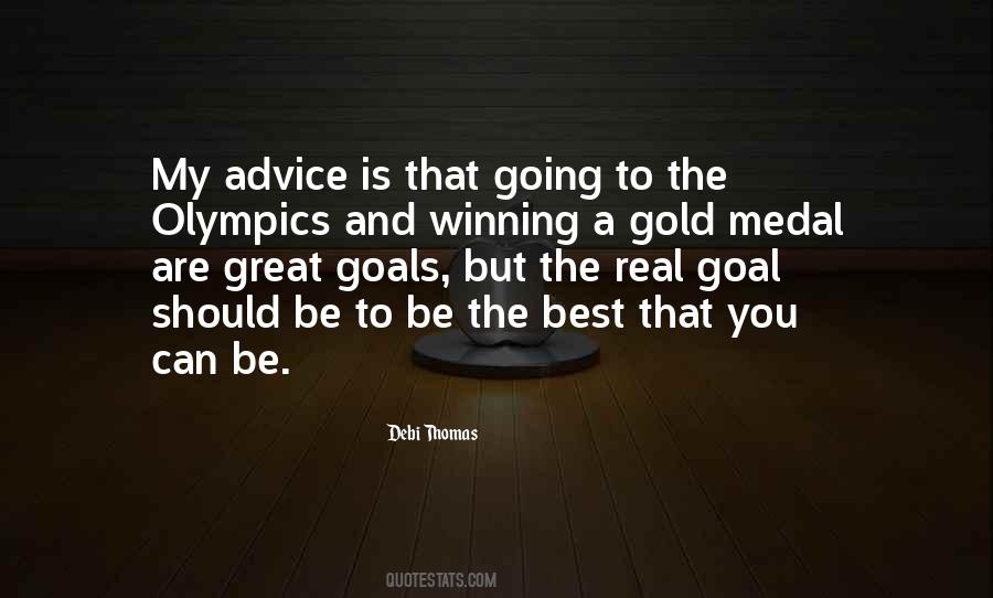 Quotes On Winning Gold Medal #1216902