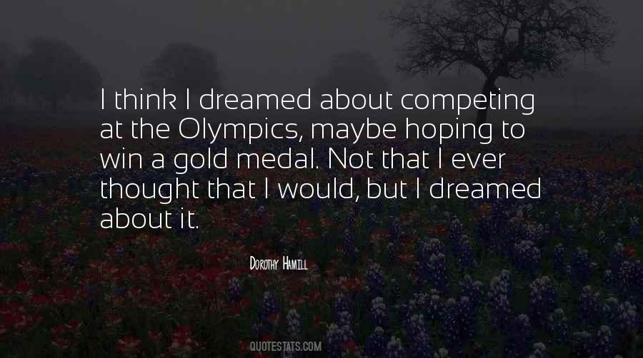 Quotes On Winning Gold Medal #937474
