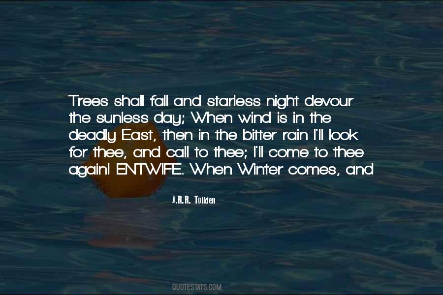 Quotes On Winter Rain #1259912