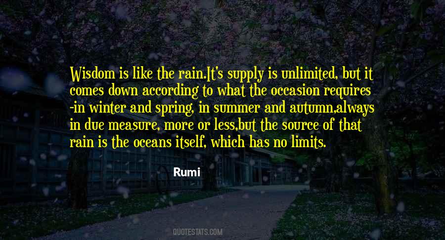 Quotes On Winter Rain #1325691