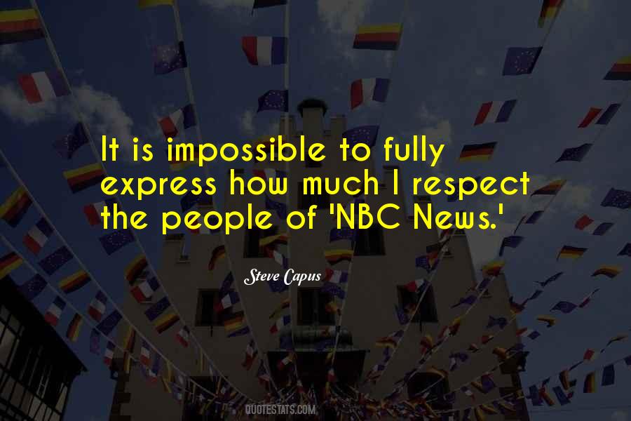 Nbc News Quotes #638643