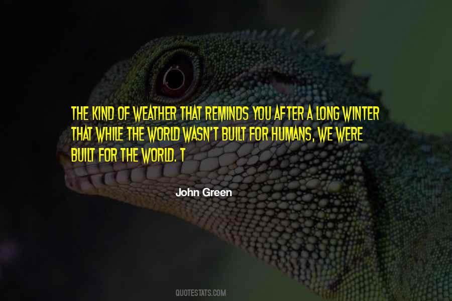 Quotes On Winter Weather #1370110