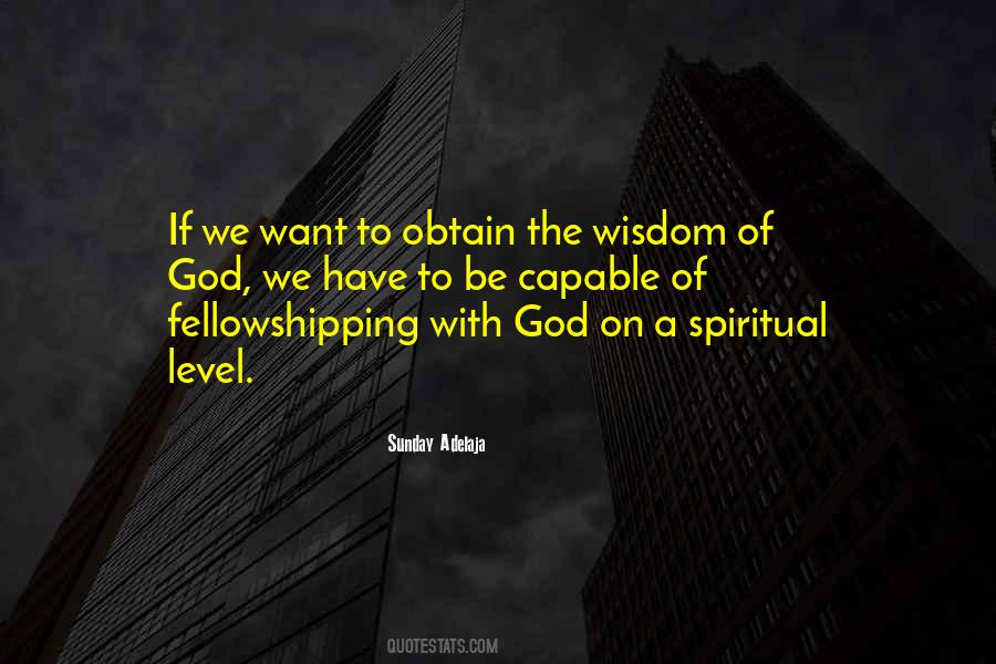 Quotes On Wisdom Of God #1015496