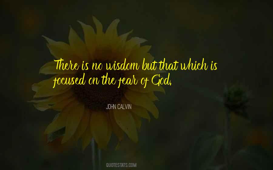 Quotes On Wisdom Of God #106524