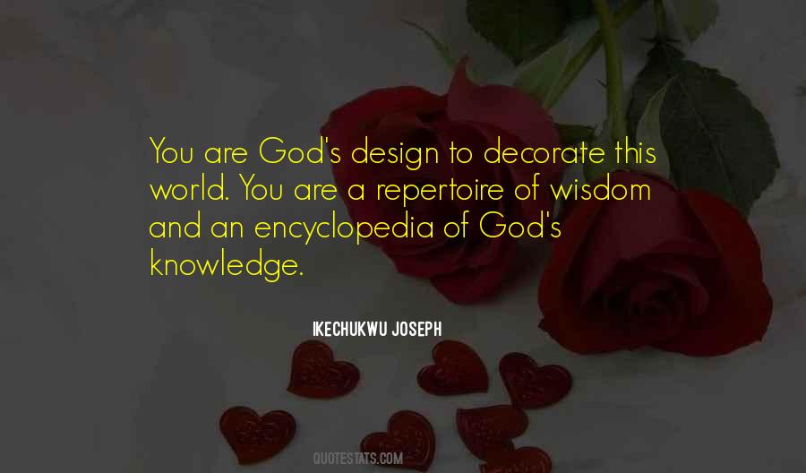 Quotes On Wisdom Of God #138998