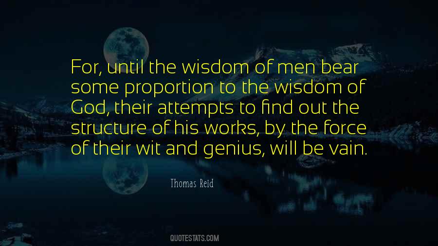Quotes On Wisdom Of God #1870778