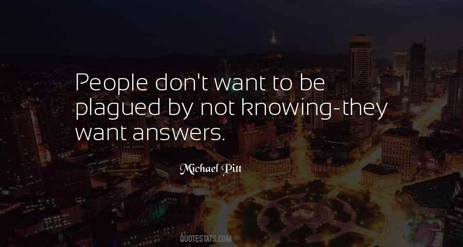 Quotes About Not Knowing People #239247