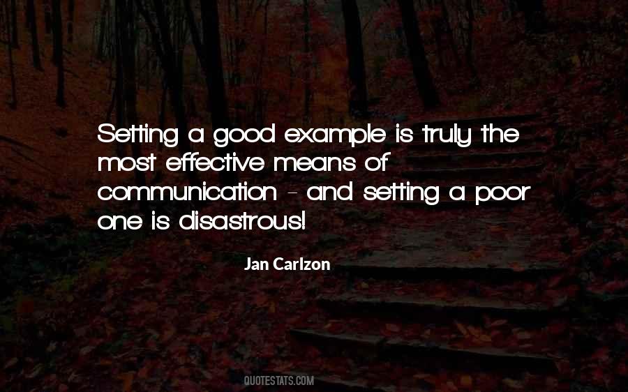 Setting The Example Quotes #177478